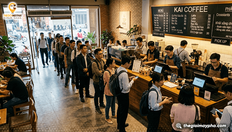 Top tiêu chí chọn máy pha cà phê kinh doanh hiệu quả