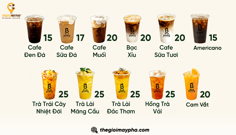 Dự toán bộ thiết bị mở quán cà phê take away cho người mới bắt đầu