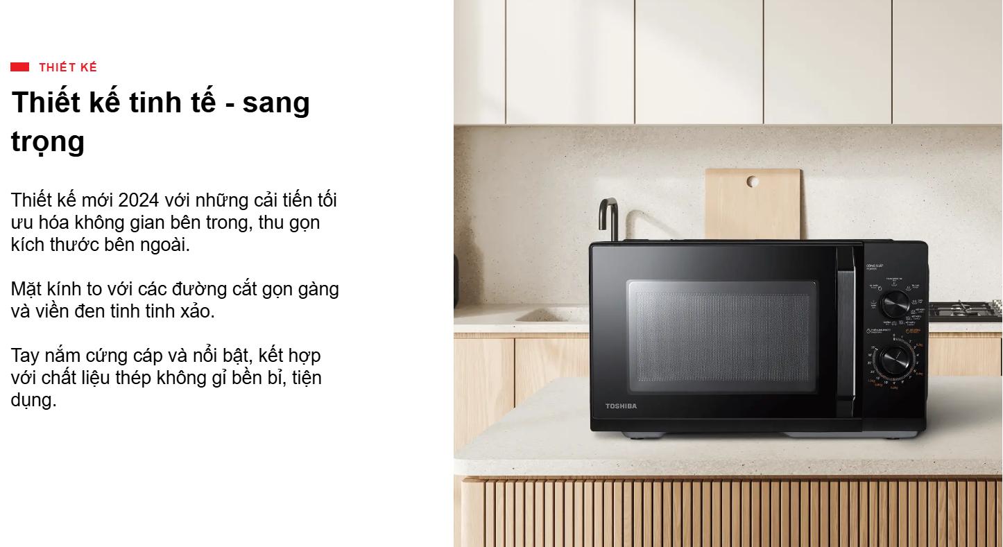 Lò vi sóng Toshiba có nướng 25 lít MW3-MG25PE(BK) Lò vi sóng Toshiba có nướng 25 lít MW3-MG25PE(BK)