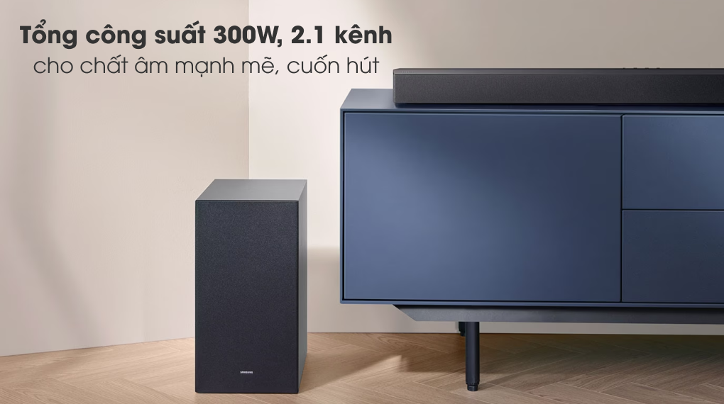 Bộ loa thanh Samsung HW-C450/XV 300W - Công suất Loa thanh Samsung HW-C450/XV Bộ loa thanh Samsung HW-C450/XV 300W - Công suất