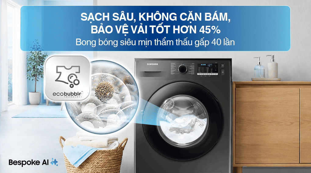 Máy Giặt Samsung Inverter 9.5 kg WW95TA046AX/SV Máy giặt Samsung Inverter 9.5 kg WW95TA046AX/SV