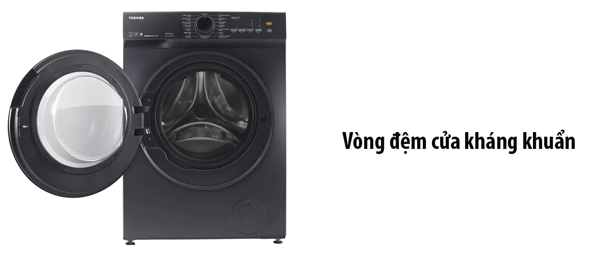 may-giat-say-toshiba-10-5-7kg-twd-t21bu115uwvmg-74862-4 Máy Giặt Sấy Toshiba 13/8kg TWD-T21BU140UWV(MG) Vòng đệm cửa kháng khuẩn