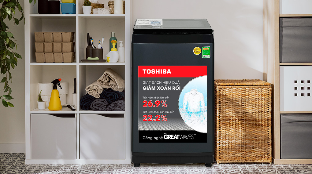 Máy Giặt Toshiba 9 kg AW-M1000FV(MK) Thiết kế Máy giặt Toshiba 9 kg AW-M1000FV(MK)