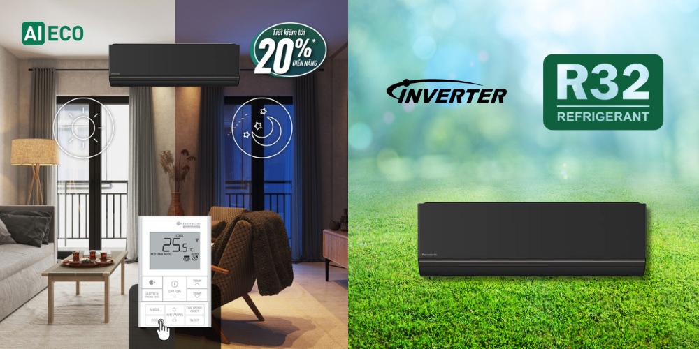 may-lanh-panasonic-inverter-1-5-hp-cu-cs-au12bkh-8-108409-2 Máy Lạnh Panasonic Inverter 1.5 HP CU/CS-AU12BKH-8 Máy Lạnh Panasonic CU/CS-AU12BKH-8 tiết kiệm điện