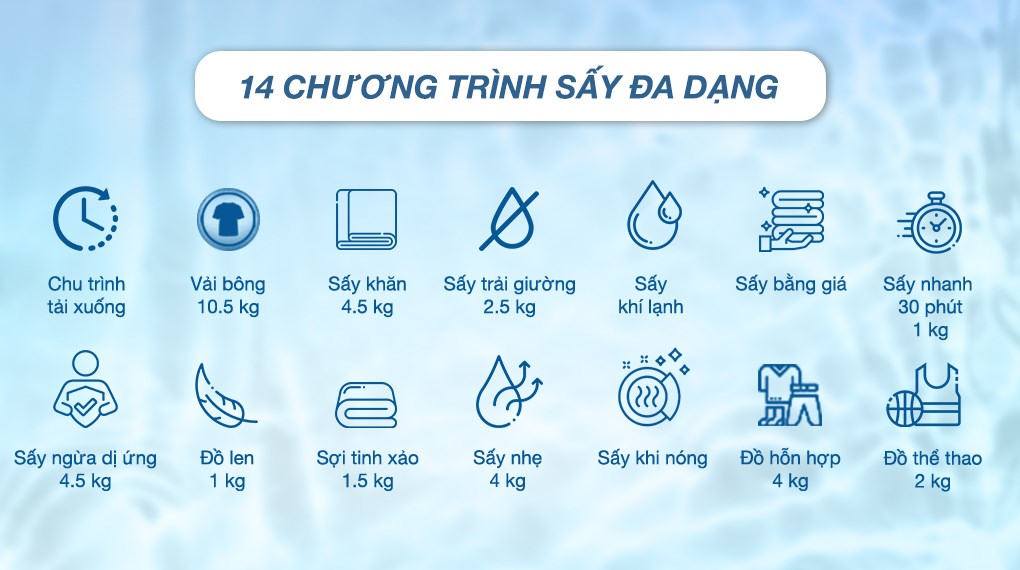 Máy sấy bơm nhiệt LG 10.5 kg DVHP50P Máy Sấy Bơm Nhiệt LG 10.5 Kg DVHP50P Máy sấy bơm nhiệt LG 10.5 kg DVHP50P