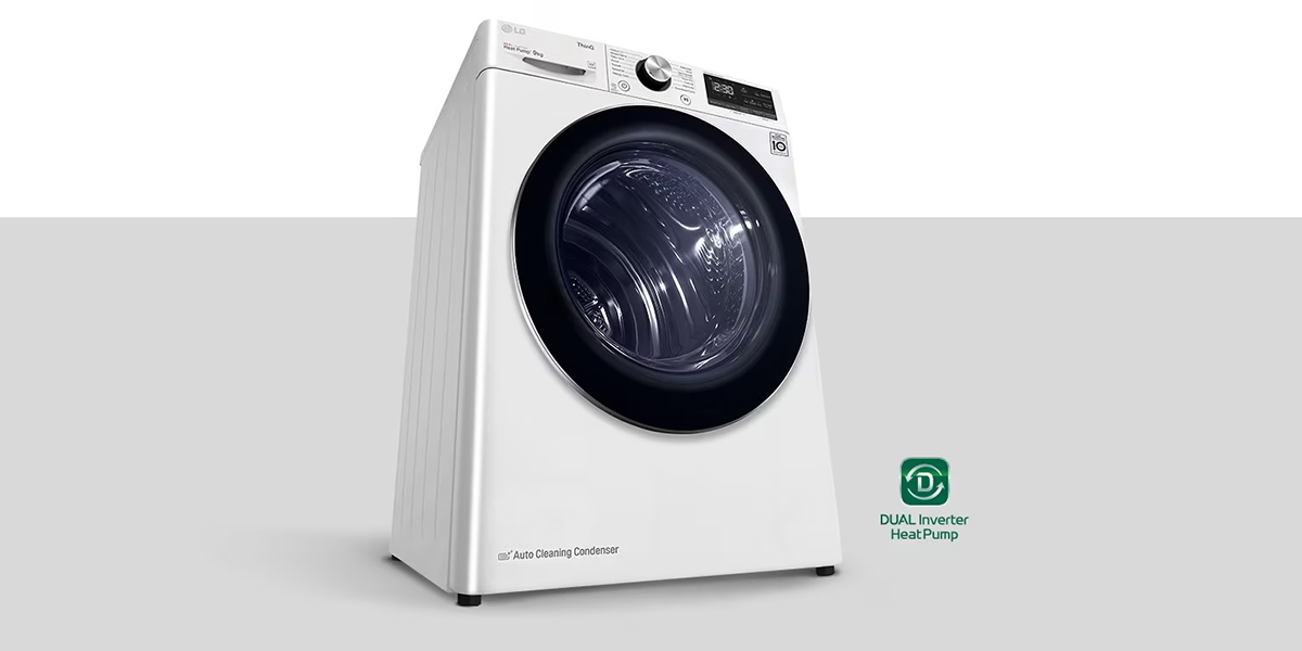 may-say-bom-nhiet-lg-inverter-10-5-kg-dvhp50w-33285-6 Dual Inverter Heatpump tiết kiệm điện