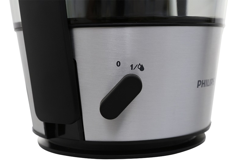 1 tốc độ ép tiện dụng - Máy ép trái cây Philips HR1863 1 tốc độ ép tiện dụng - Máy ép trái cây Philips HR1863