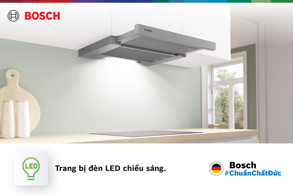 Máy hút mùi âm tủ Bosch DFT63AC50 Đèn LED - Máy hút mùi âm tủ Bosch DFT63AC50