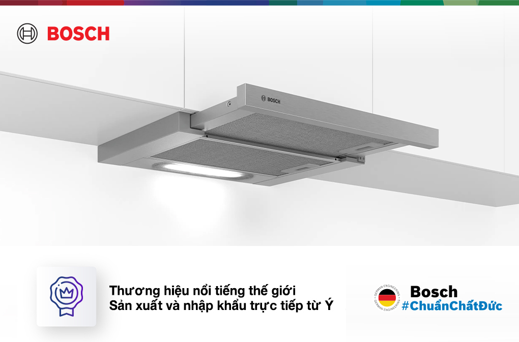 Máy hút mùi âm tủ Bosch DFT63AC50 Máy hút mùi âm tủ Bosch DFT63AC50
