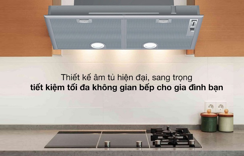 Máy hút mùi âm tủ Bosch DHL755BL Thiết kế - Máy hút mùi âm tủ Bosch DHL755BL