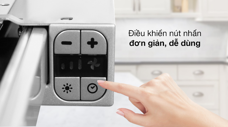 Điều khiển - Máy hút mùi âm tủ Hafele HH-TG60E (539.81.073) Máy hút mùi âm tủ Hafele HH-TG60E Điều khiển - Máy hút mùi âm tủ Hafele HH-TG60E (539.81.073)