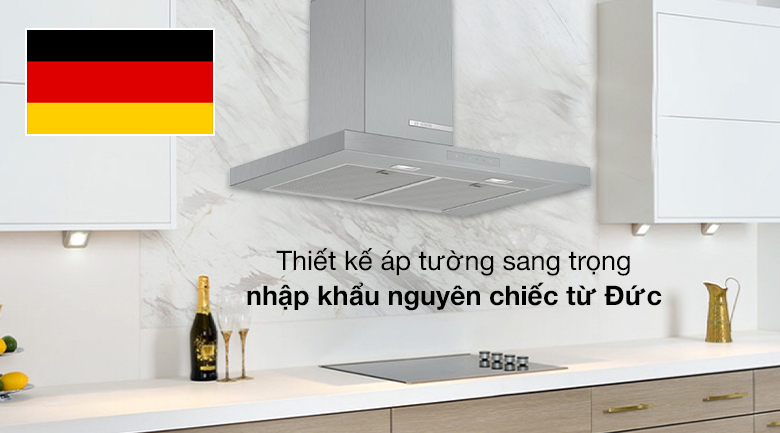 Máy hút mùi áp tường Bosch DWB77CM50 Máy hút mùi áp tường Bosch DWB77CM50
