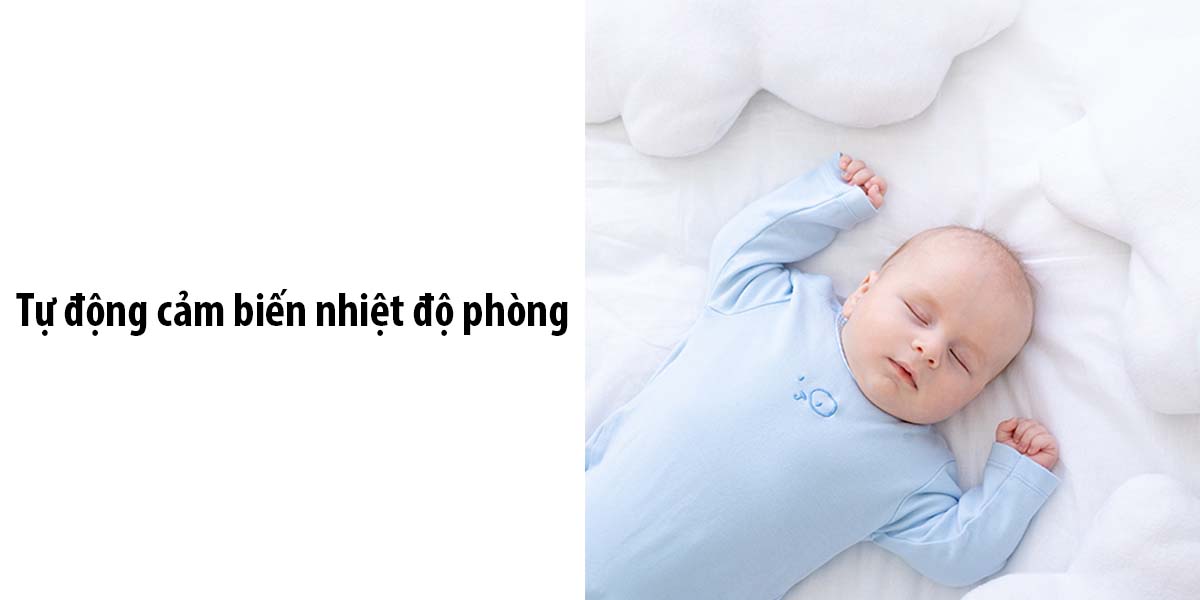 Máy lạnh Casper Inverter 2 HP GC-18IS33 Tự động cảm biến nhiệt độ phòng mang đến cảm giác dễ chịu
