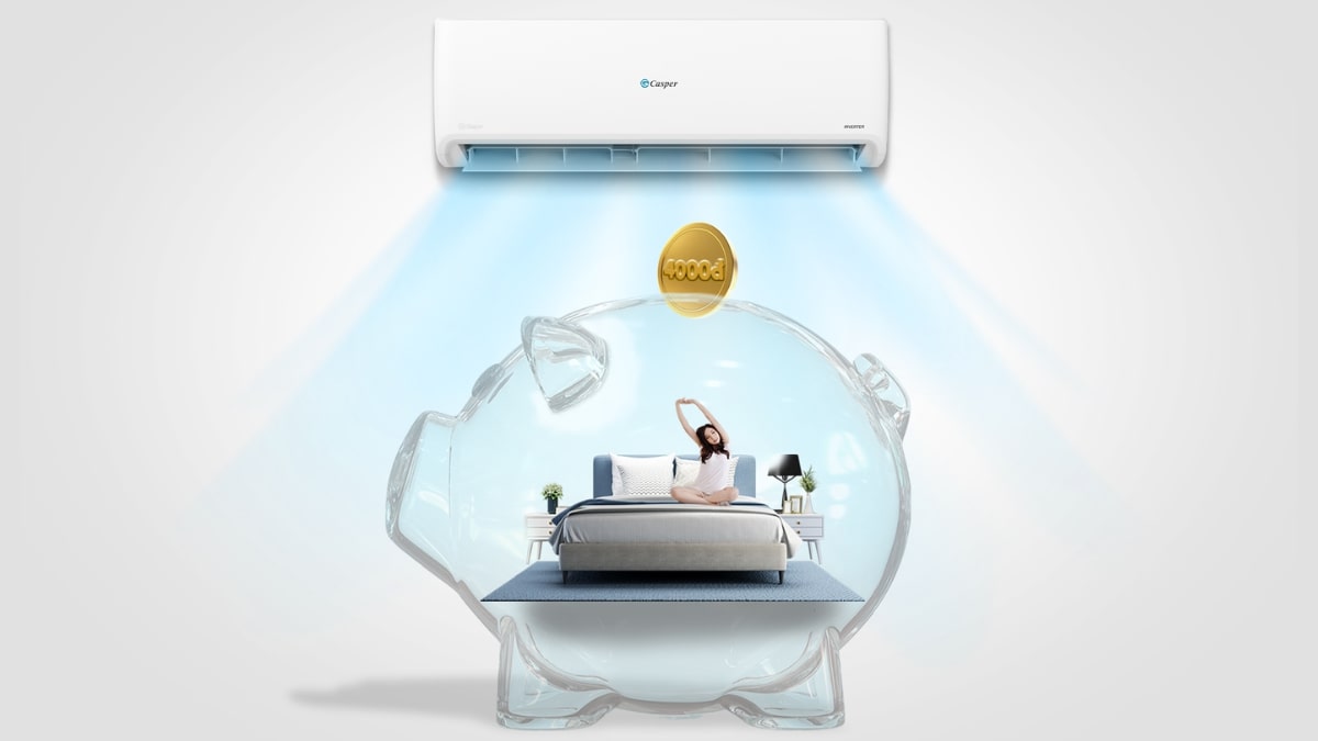 Máy lạnh Casper Inverter 2.5 HP GC-24IS35 Máy Lạnh Casper Inverter 2.5 HP GC-24IS35 sử dụng công nghệ Inverter