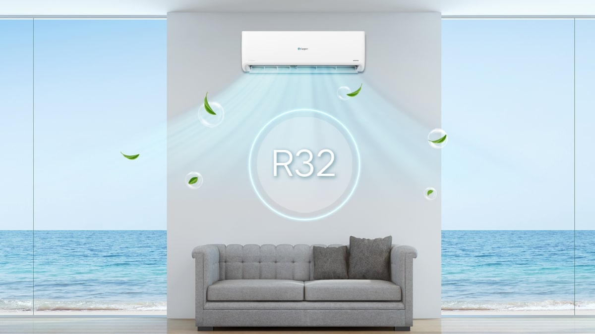 Máy lạnh Casper Inverter 2.5 HP GC-24IS35 Máy Lạnh Casper Inverter 2.5 HP GC-24IS35 sử dụng gas R32