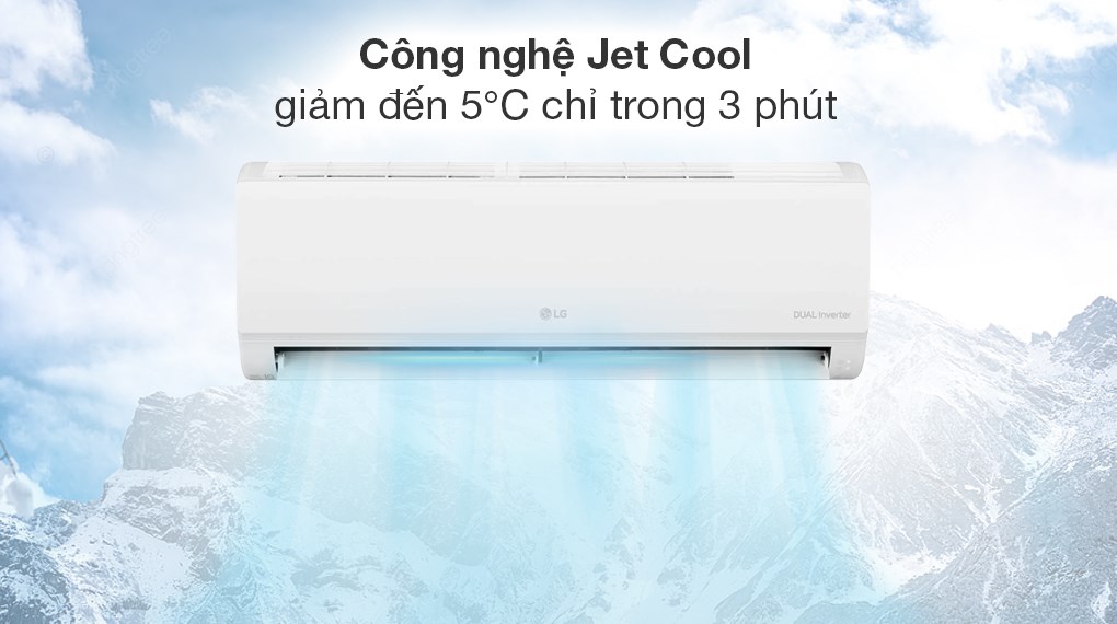 Máy lạnh LG Inverter 1 HP V10WIN1 - Công nghệ làm lạnh Máy lạnh LG Inverter 1 HP V10WIN1 Máy lạnh LG Inverter 1 HP V10WIN1 - Công nghệ làm lạnh