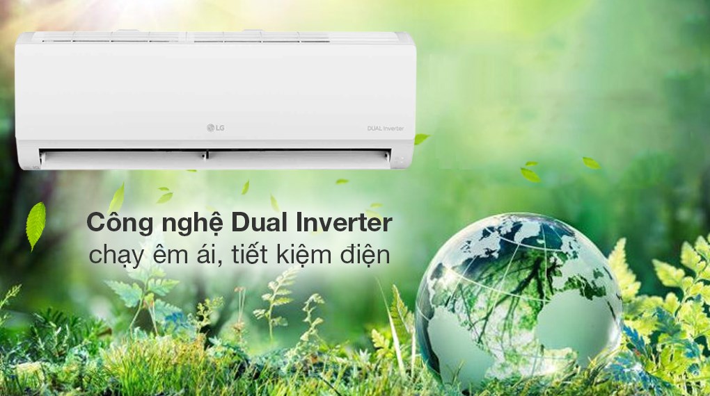 Máy lạnh LG Inverter 1 HP V10WIN1 - Công nghệ tiết kiệm điện Máy lạnh LG Inverter 1 HP V10WIN1 Máy lạnh LG Inverter 1 HP V10WIN1 - Công nghệ tiết kiệm điện
