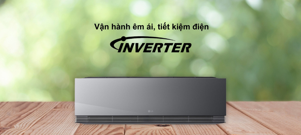 Máy lạnh LG Inverter 2 HP IAC18B1 Máy lạnh LG Inverter IAC18B1 kiểm soát điện năng tiêu thụ hiệu quả