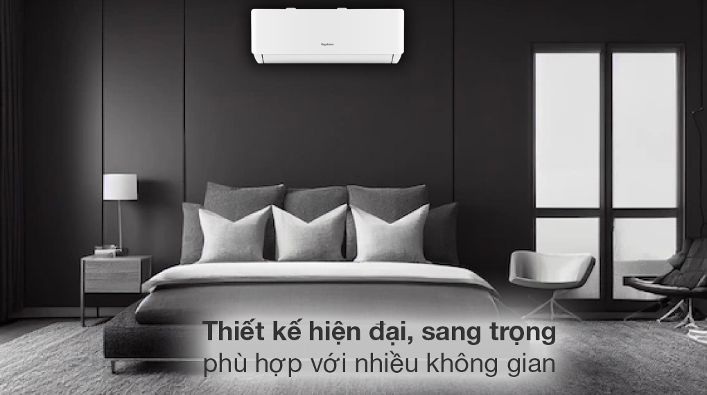 Máy lạnh Nagakawa Inverter 2 HP NIS-C18R2T28 Máy lạnh Nagakawa Inverter 2 HP NIS-C18R2T28 - Tổng quan thiết kế