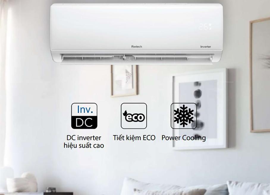 Máy lạnh Reetech Inverter 1 HP RTV09 Máy lạnh Reetech Inverter 1 HP RTV09