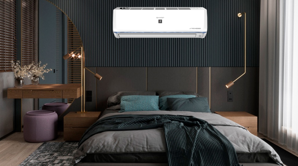 Máy lạnh Sharp Inverter 1 HP AH-XP10BSW Máy lạnh Sharp Inverter 1 HP AH-XP10BSW - Thiết kế