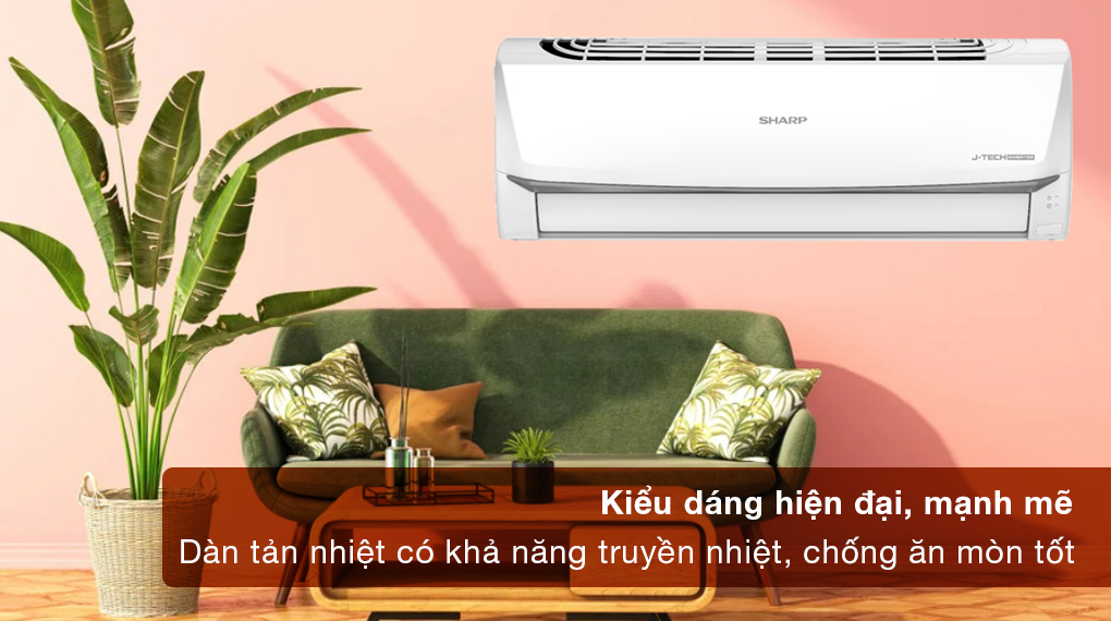 Máy lạnh Sharp Inverter 1.5 HP AH-X13ZEW Máy lạnh Sharp Inverter 1.5 HP AH-X13ZEW - Kiểu dáng hiện đại, đường nét mạnh mẽ, phù hợp cho không gian lắp đặt