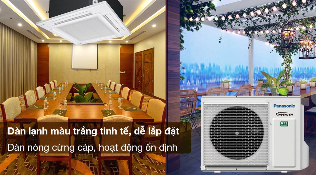 Máy lạnh âm trần Panasonic S-1821PU3H/U-18PR1H5 Máy lạnh âm trần Panasonic Inverter 2 HP S-1821PU3H/U-18PR1H5