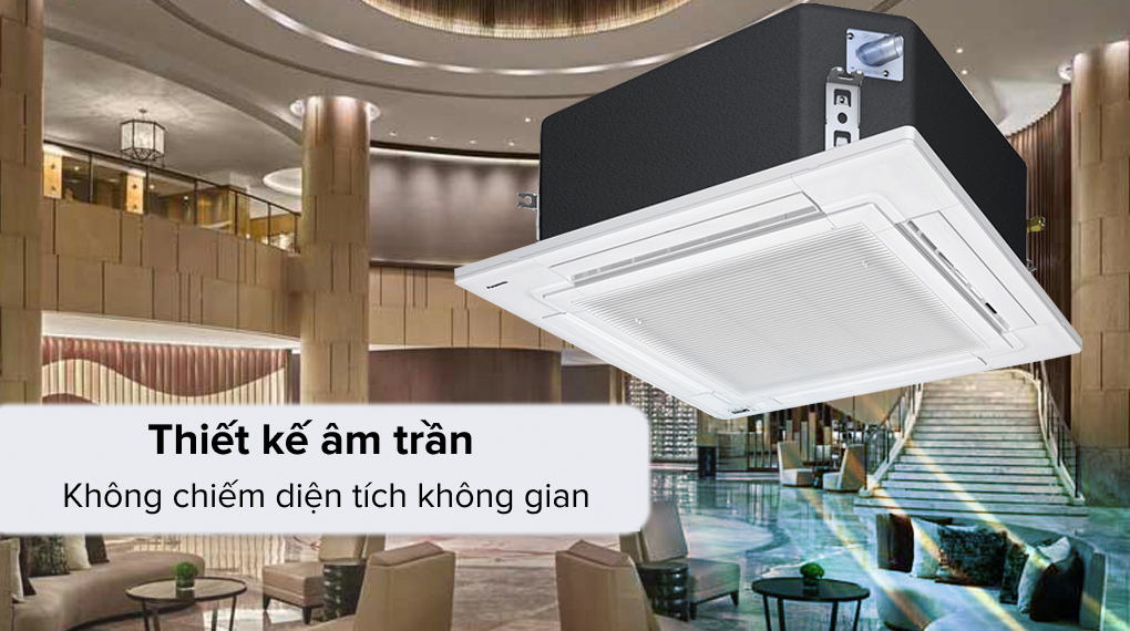 Máy lạnh âm trần Panasonic Inverter 5 HP S-3448PU3H / U-48PR1H5 - Thiết kế Máy lạnh âm trần Panasonic S-3448PU3H/U-48PR1H5 Máy lạnh âm trần Panasonic 5 HP S-3448PU3H/U-48PR1H5