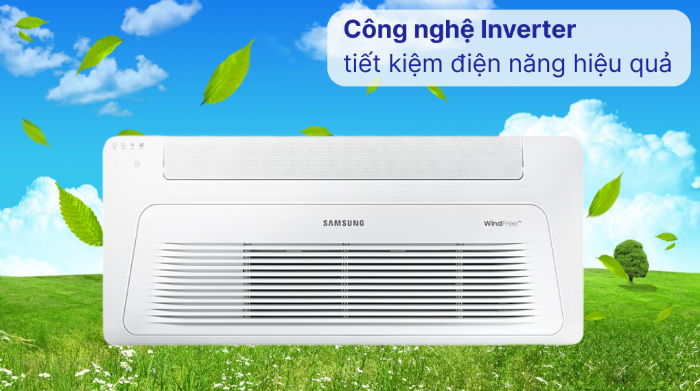 Máy lạnh âm trần Samsung 2 HP AC052TN1DKC/EA Máy lạnh âm trần 1 hướng Samsung Inverter 2 HP AC052TN1DKC/EA - Tiết kiệm điện