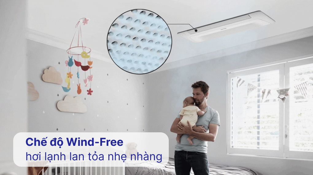 Máy lạnh âm trần Samsung 2.5 HP AC071TN1DKC/EA Máy lạnh âm trần 1 hướng Samsung Inverter 2.5 HP AC071TN1DKC/EA - Công nghệ làm lạnh