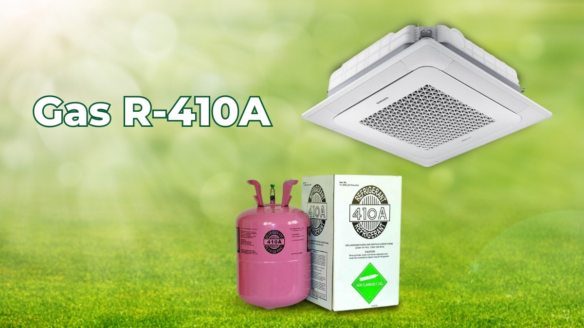 Máy lạnh âm trần Samsung 3 Hp AC071TN4DKC-EA Gas R410A thân thiện môi trường và an toàn với người dùng