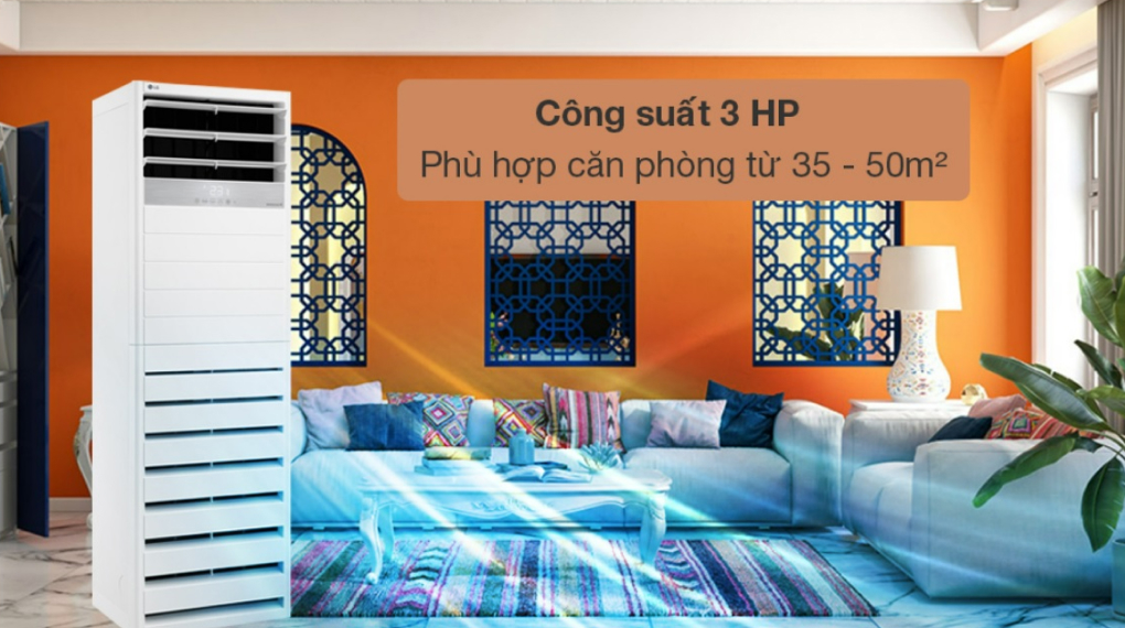 Máy lạnh tủ đứng LG 3 HP ZPNQ30GR5E0/ZUAC1 Điều hòa tủ đứng LG Inverter 30000 BTU ZPNQ30GR5E0 - Công nghệ làm lạnh