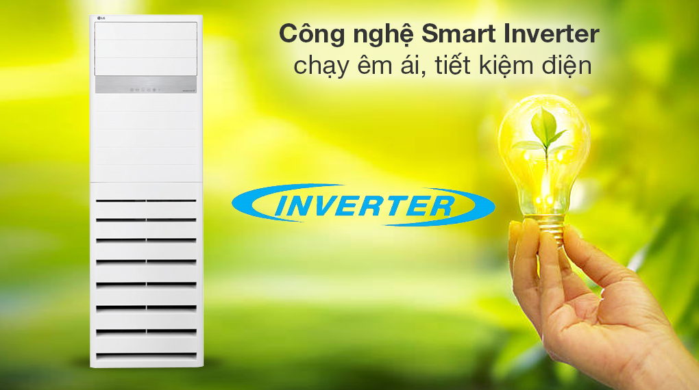 Máy lạnh tủ đứng LG 4 HP ZPNQ36GR5A0/ZUAD1 Máy lạnh tủ đứng LG Inverter 4 HP ZPNQ36GR5A0 - Công nghệ tiết kiệm điện