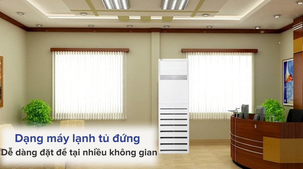Máy lạnh tủ đứng LG 5 HP ZPNQ48LT3A0/ZUAD3 Máy lạnh tủ đứng LG Inverter 5Hp ZPNQ48LT3A0/ZUAD3-3PHA
