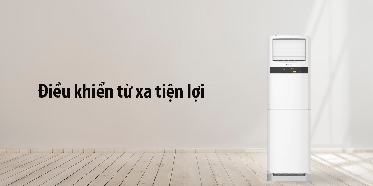 may-lanh-tu-dung-panasonic-inverter-3-hp-s-24pb3h5-1-pha-74546-1 Máy lạnh tủ đứng Panasonic Inverter 3 HP S-24PB3H5 Điều khiển từ xa tiện lợi