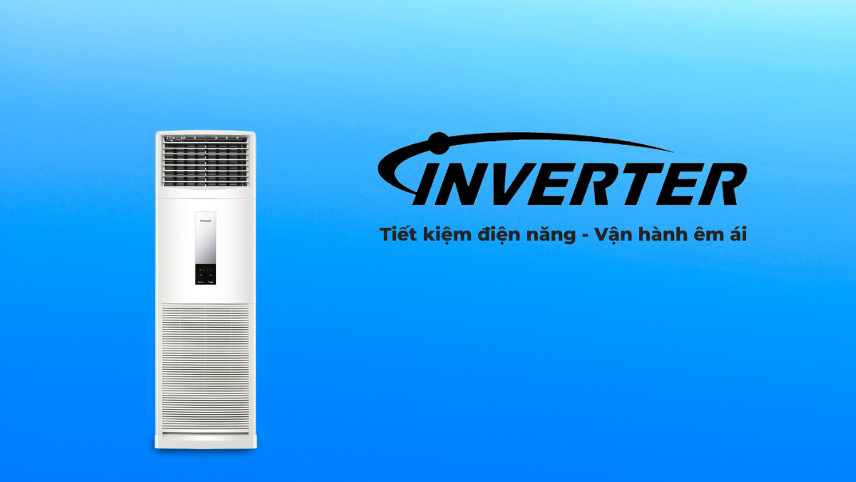 may-lanh-tu-dung-panasonic-inverter-4-hp-s-34pb3h5-1-pha-74553-3 Máy lạnh tủ đứng Panasonic Inverter 4 HP S-34PB3H5 Công nghệ Inverter giúp máy vận hành êm ái, tiết kiệm năng lượng