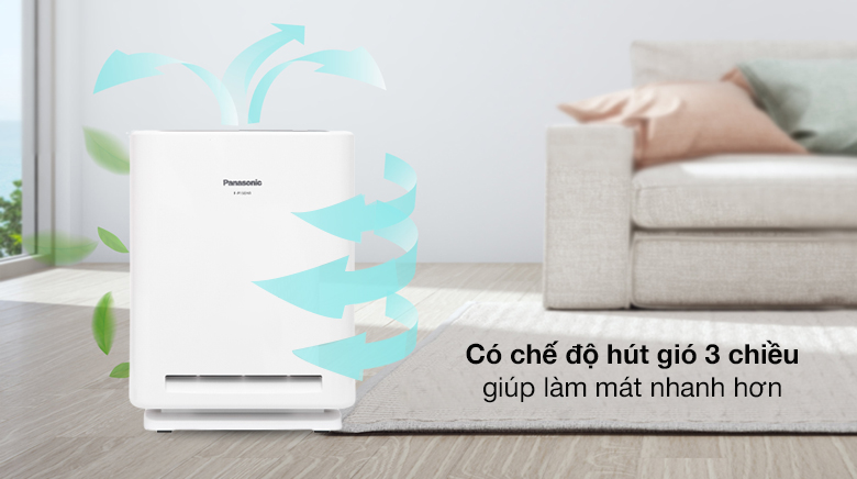 Máy lọc không khí Panasonic F-P15EHA 29W Hút gió 3 chiều - Máy lọc không khí Panasonic F-P15EHA