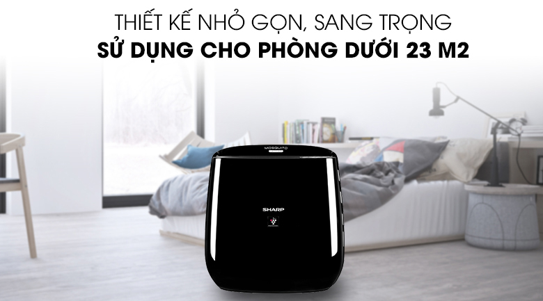Thiết kế Máy lọc không khí Sharp FP-JM30V-B 53W