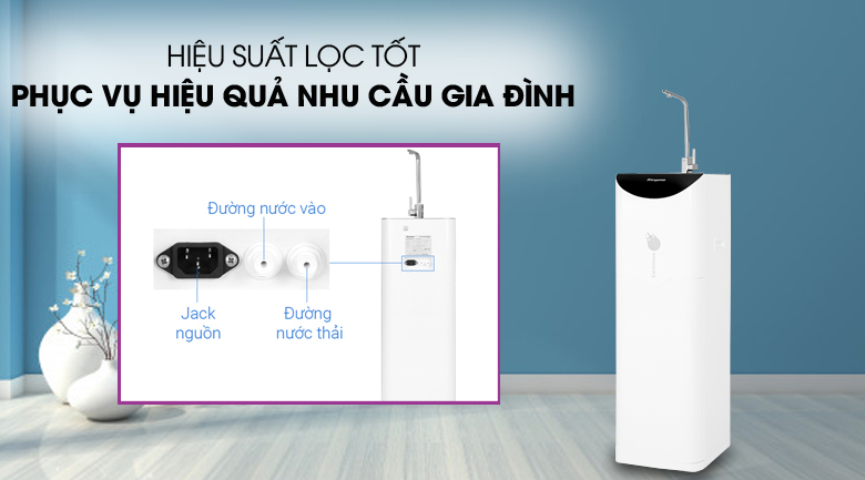 Hoạt động hiệu quả - Máy lọc nước RO điện phân Kangaroo KG100ES 7 lõi Máy lọc nước Hydrogen Kangaroo KG100ES 7 lõi Hoạt động hiệu quả - Máy lọc nước RO điện phân Kangaroo KG100ES 7 lõi