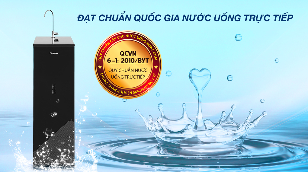 Máy lọc nước RO Kangaroo KG116I 10 lõi - Đạt chuẩn Máy lọc nước RO Kangaroo KG116I Máy lọc nước RO Kangaroo KG116I 10 lõi - Đạt chuẩn