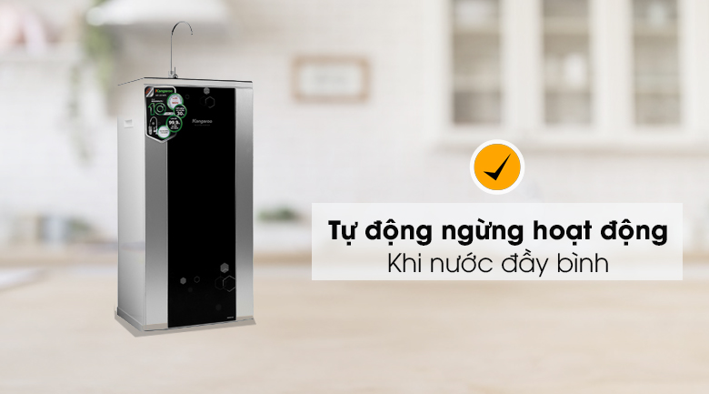 Máy lọc nước RO Kangaroo KG3500AVTU Hệ thống kiểm soát thông minh và an toàn - Máy lọc nước RO Kangaroo KG3500AVTU 10 lõi