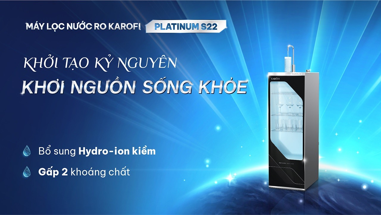 may-loc-nuoc-ro-karofi-platinum-s22-bh-114264 Máy lọc nước RO Karofi PLATINUM S22 WH Máy lọc nước RO Karofi PLATINUM S22