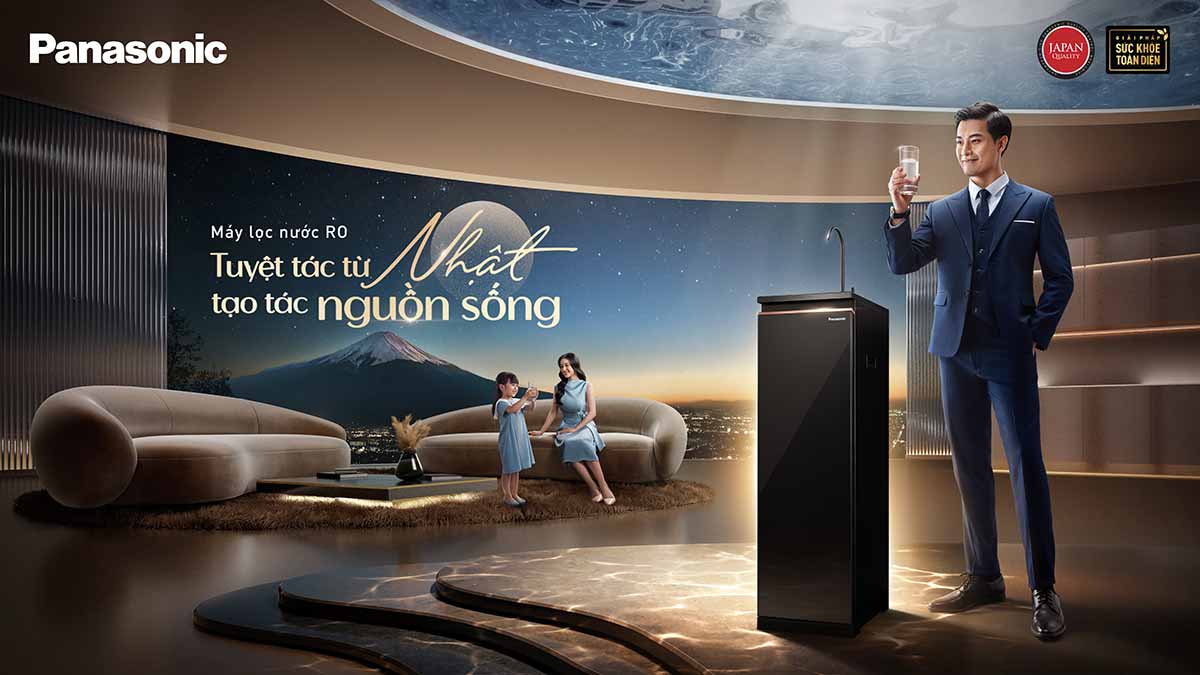 Máy lọc nước RO Panasonic TK-CA812M-VN Máy lọc nước RO Panasonic TK-CA812M-VN - Malaysia kiểu dáng hiện đại 