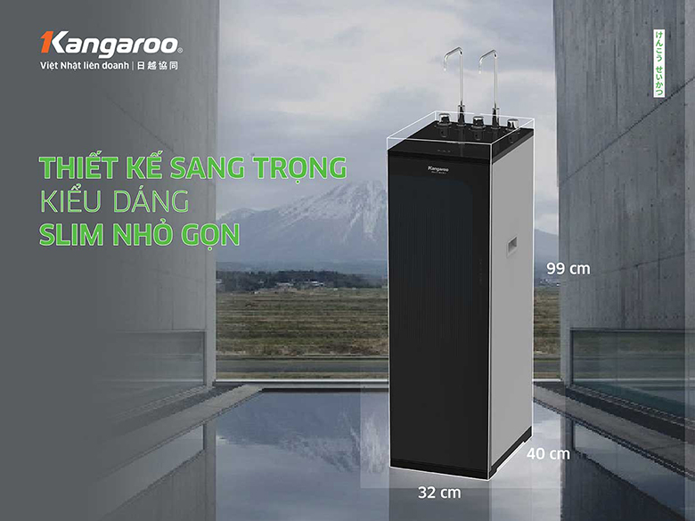 Máy lọc nước RO nóng lạnh Hydrogen Kangaroo KG10A16 Máy lọc nước RO nóng lạnh Hydrogen Kangaroo KG10A16