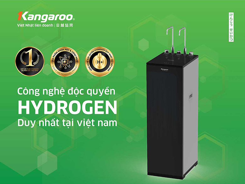 Máy lọc nước RO nóng lạnh Hydrogen Kangaroo KG10A16 Máy lọc nước Kangaroo Hydrogen KG10A16 tốt cho sức khỏe