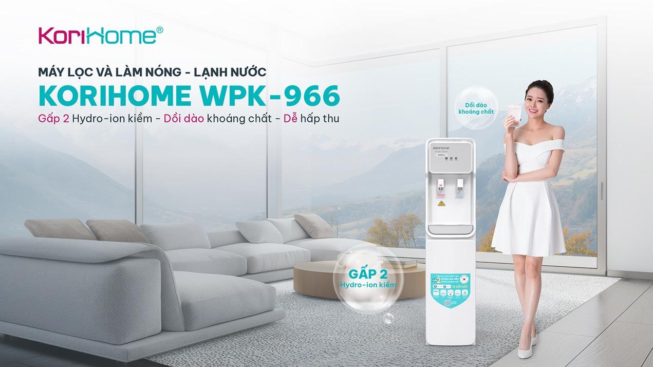 Máy lọc nước nóng lạnh Korihome WPK-966 Máy lọc nước nóng lạnh Korihome WPK-966