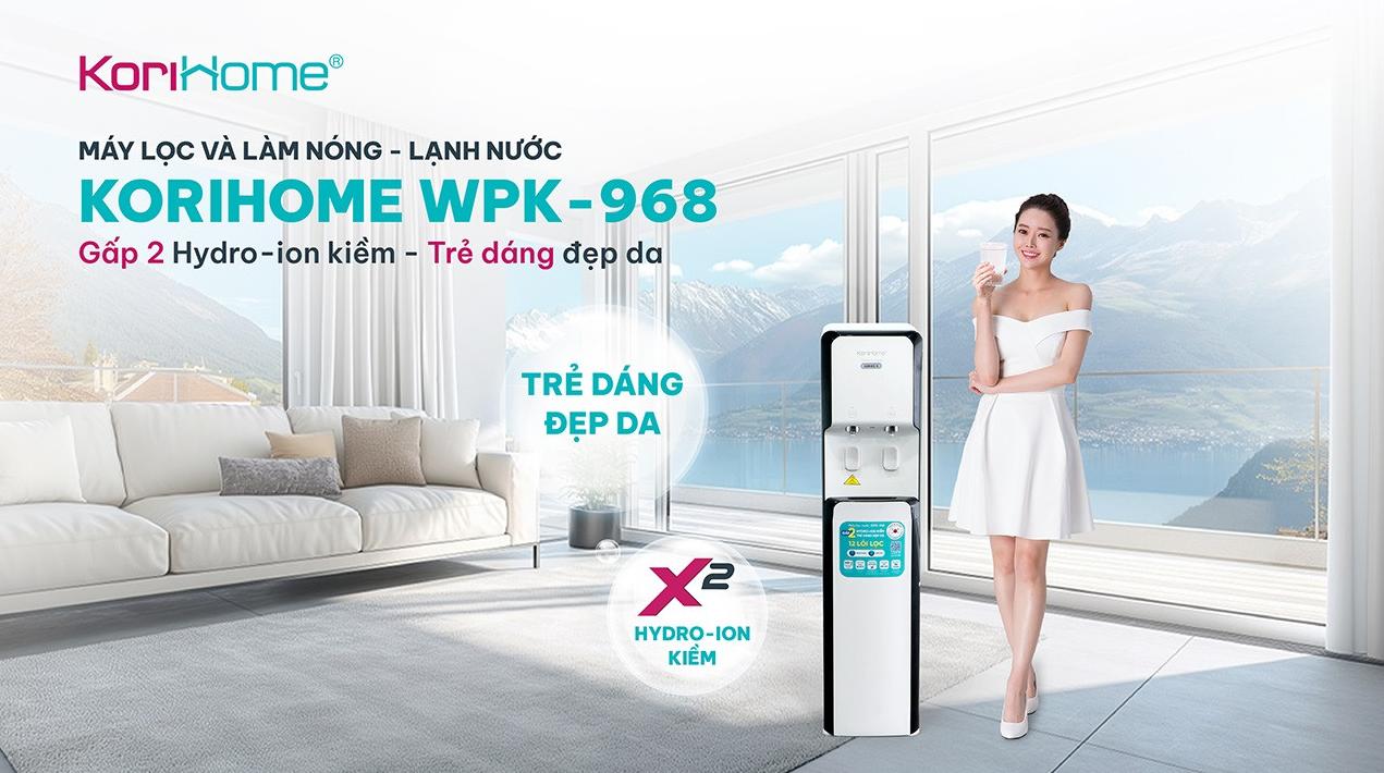 Máy lọc nước nóng lạnh Korihome WPK-968 Máy lọc nước nóng lạnh Korihome WPK-968