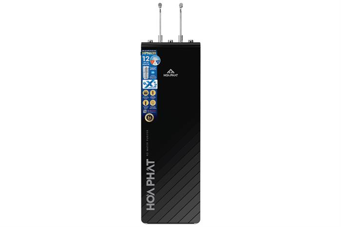 Máy lọc nước RO nóng nguội lạnh Hòa Phát HPN639 12 lõi - Thiết kế - Loại nước lọc được Máy lọc nước nóng nguội lạnh Hòa Phát HPN639 Máy lọc nước nóng nguội lạnh Hòa Phát HPN639