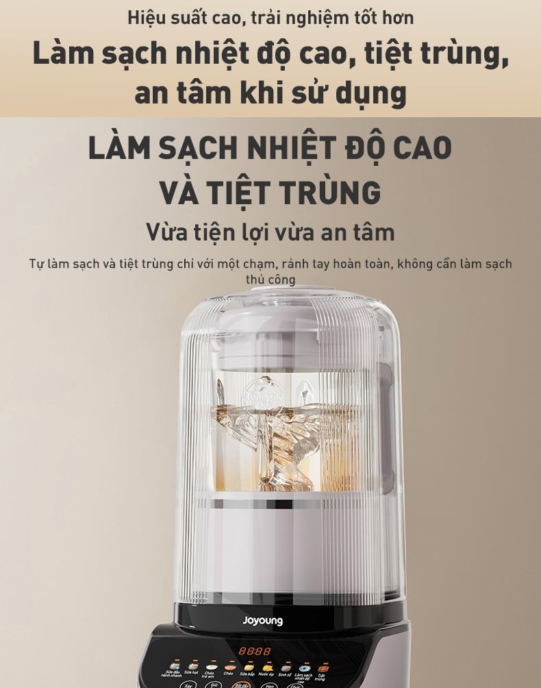 Joyoung Máy nấu sữa hạt đa năng Joyoung JHSB-602 Pro Joyoung