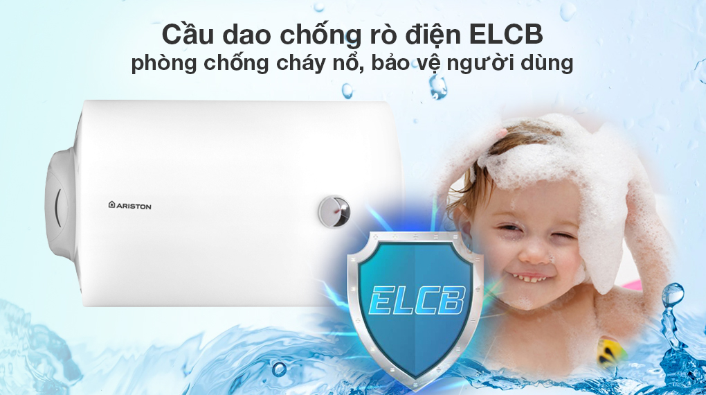 Máy nước nóng gián tiếp Ariston 100 lít PRO R 100 H 2.5 FE Máy nước nóng gián tiếp Ariston 100 lít PRO R 100 H 2.5 FE - Các chế độ an toàn